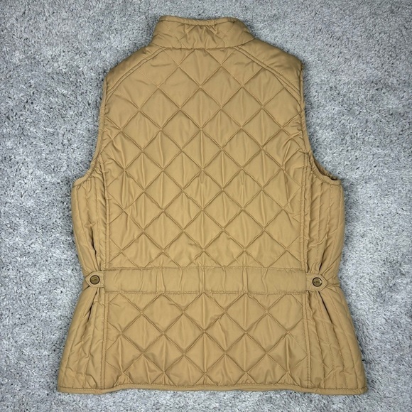 Lauren Ralph Lauren Vest Womens Small Reversible Classic Quilted Outerwear Red - Picture 4 of 9